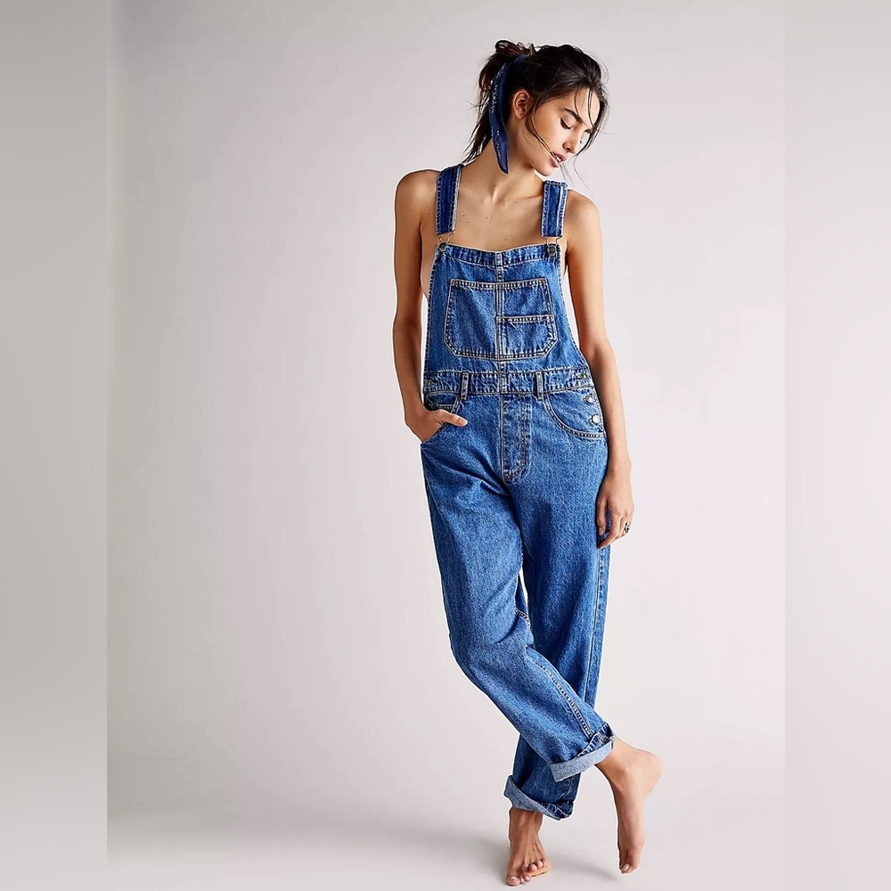 Free People Ziggy Denim Overalls